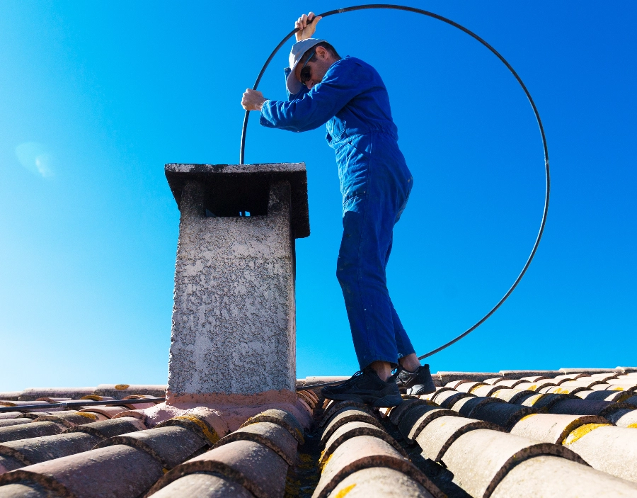 Image for Surrrey Downs Chimney Sweep services for Chimney Sweeping and has to offer Chimney Sweeper in Dorking  Bird Nest Removal chimney sweep surrey chimney sweep Cowls and bird guard Installation  Stove & Liner Installation  Chimney Sweeping